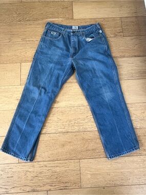 Tyndale Men's Blue Straight-Leg Jeans 36/30 FRMC